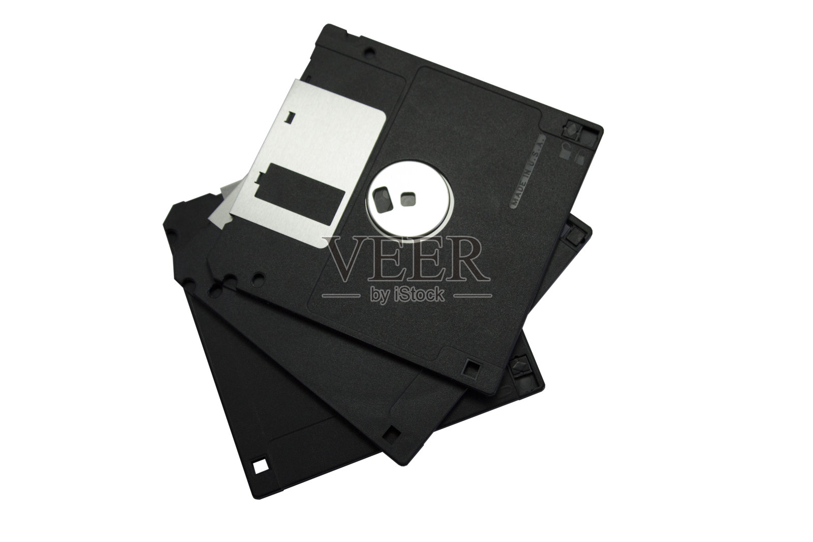 软盘-技术从过去，孤立的白色照片摄影图片