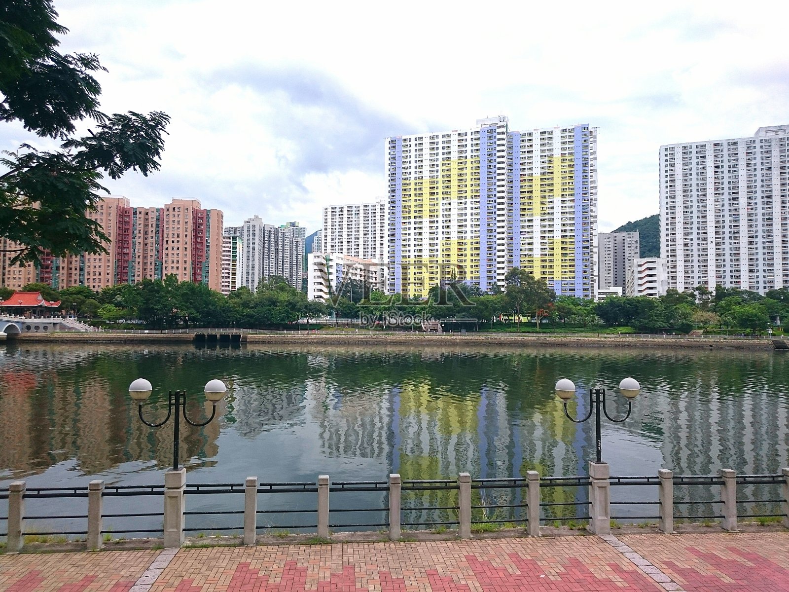 香港沙田城门河照片摄影图片