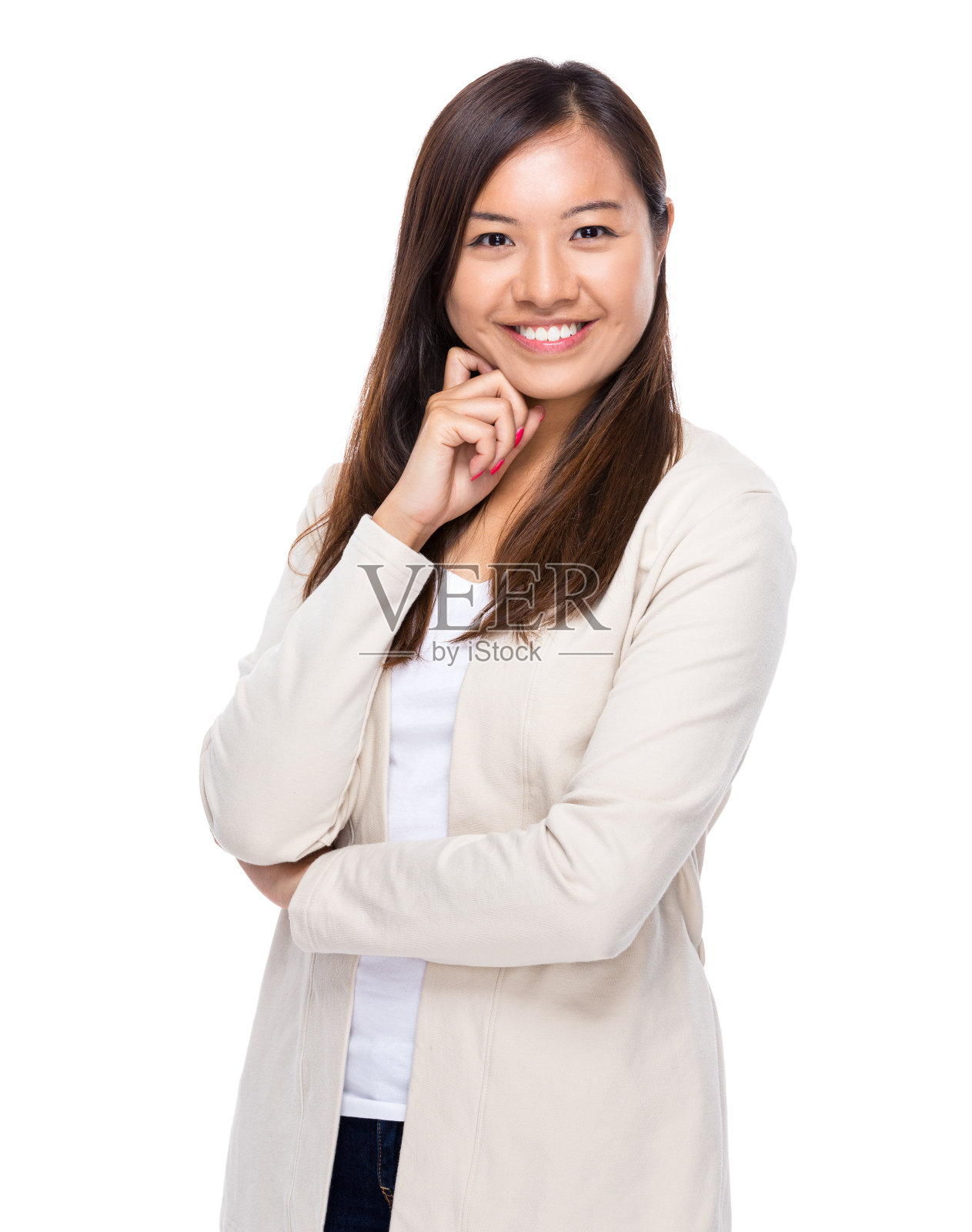 一个中国女人的肖像照片摄影图片