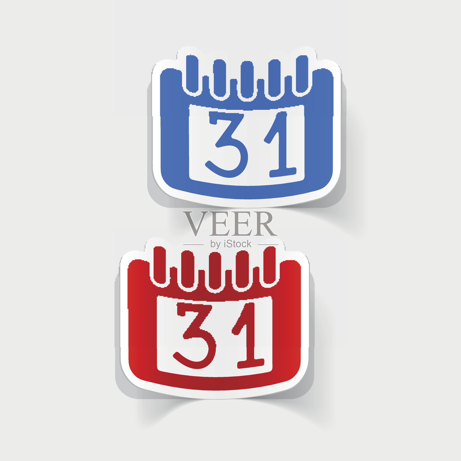 写实设计元素:日历插画图片素材