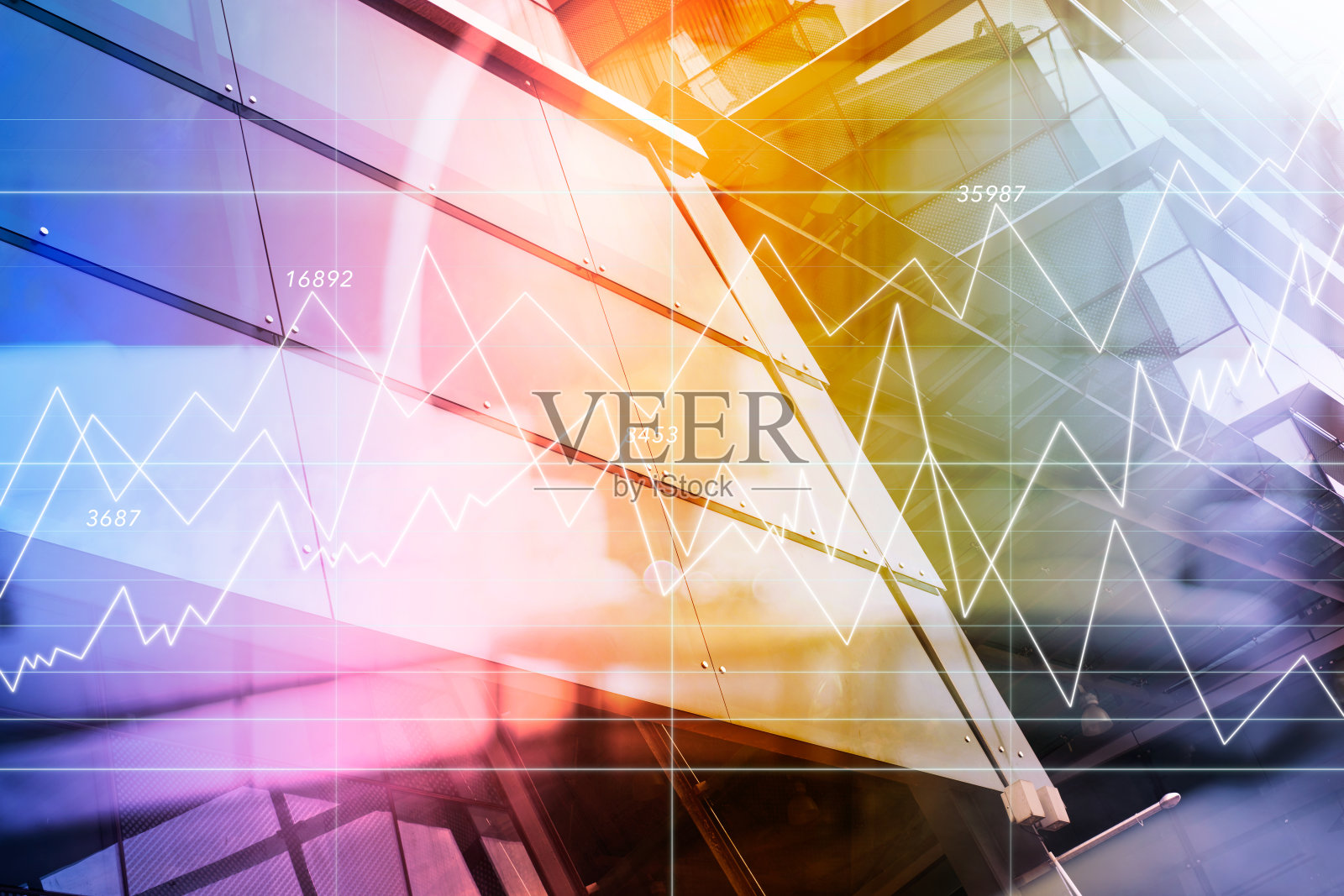 业务及财务图表照片摄影图片