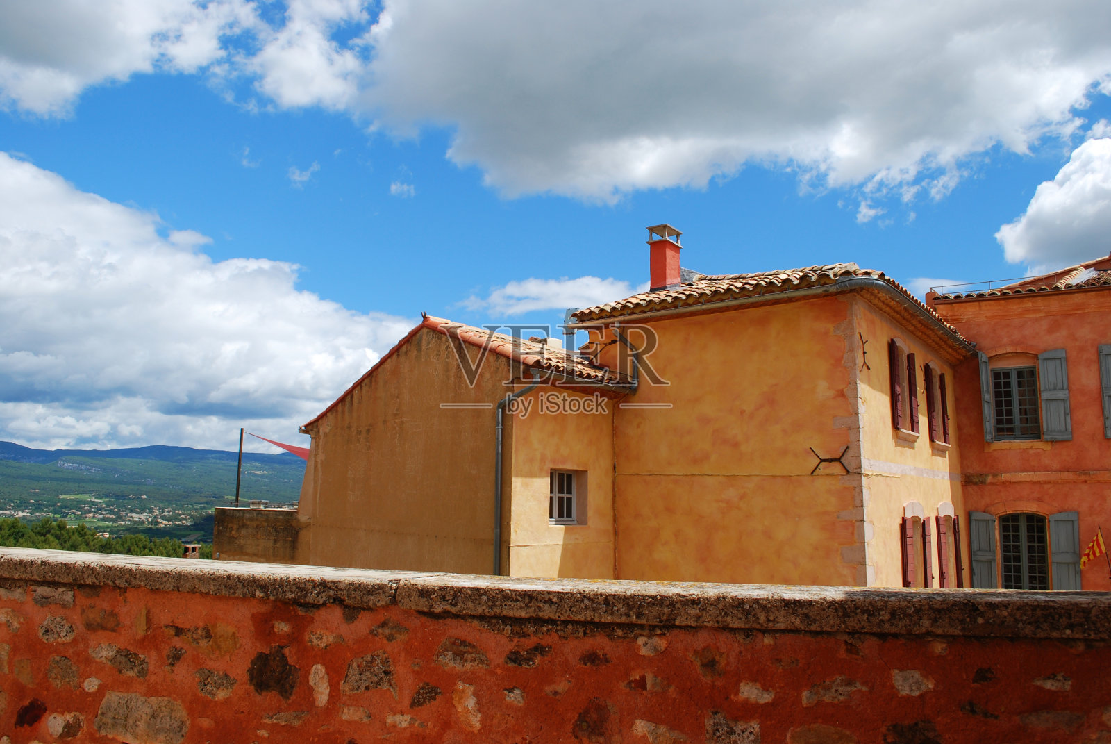 法国鲁西荣村庄照片摄影图片