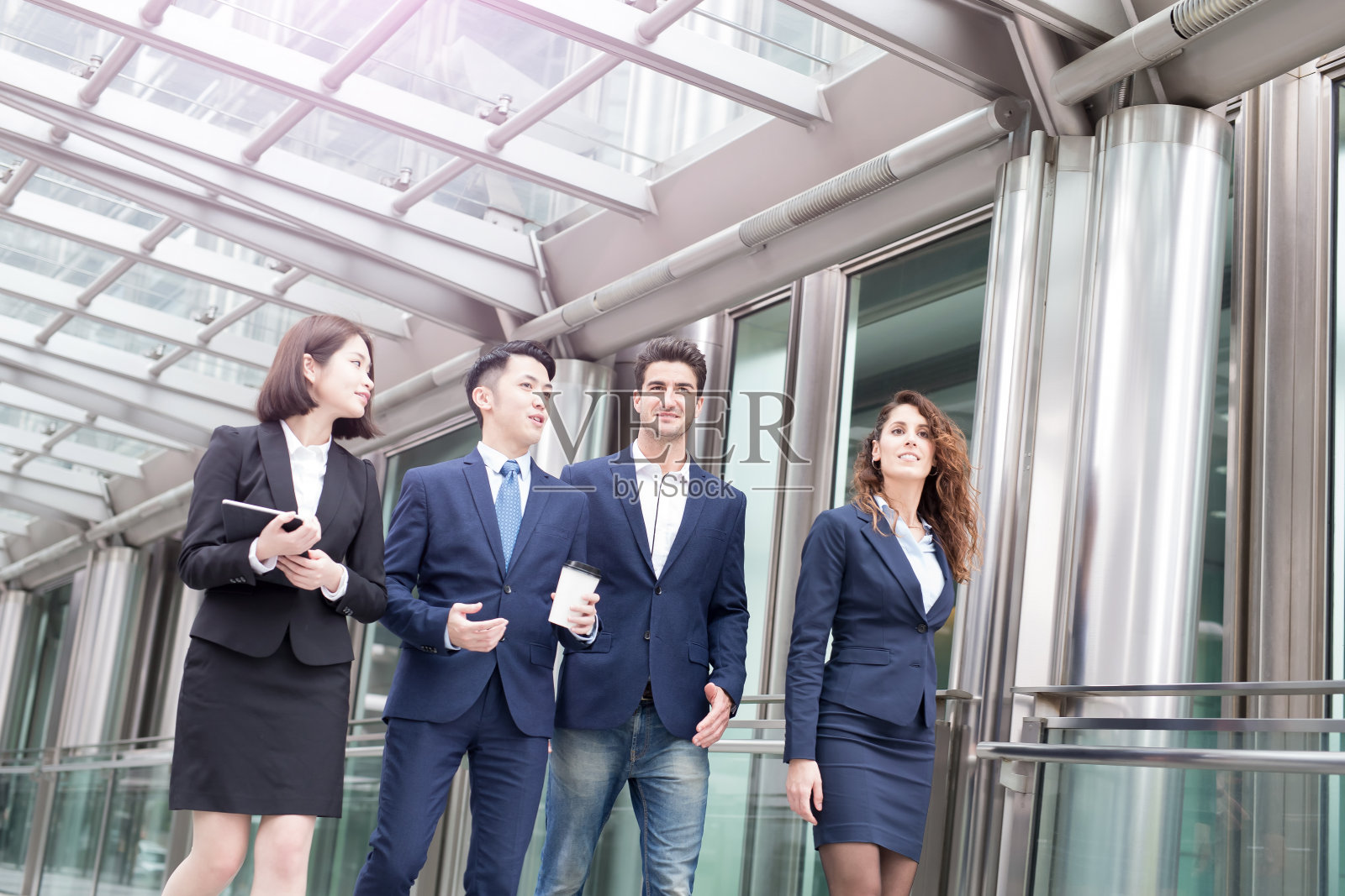 业务人员会议照片摄影图片