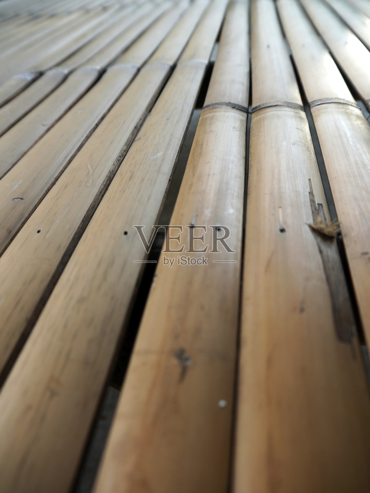 竹床上照片摄影图片