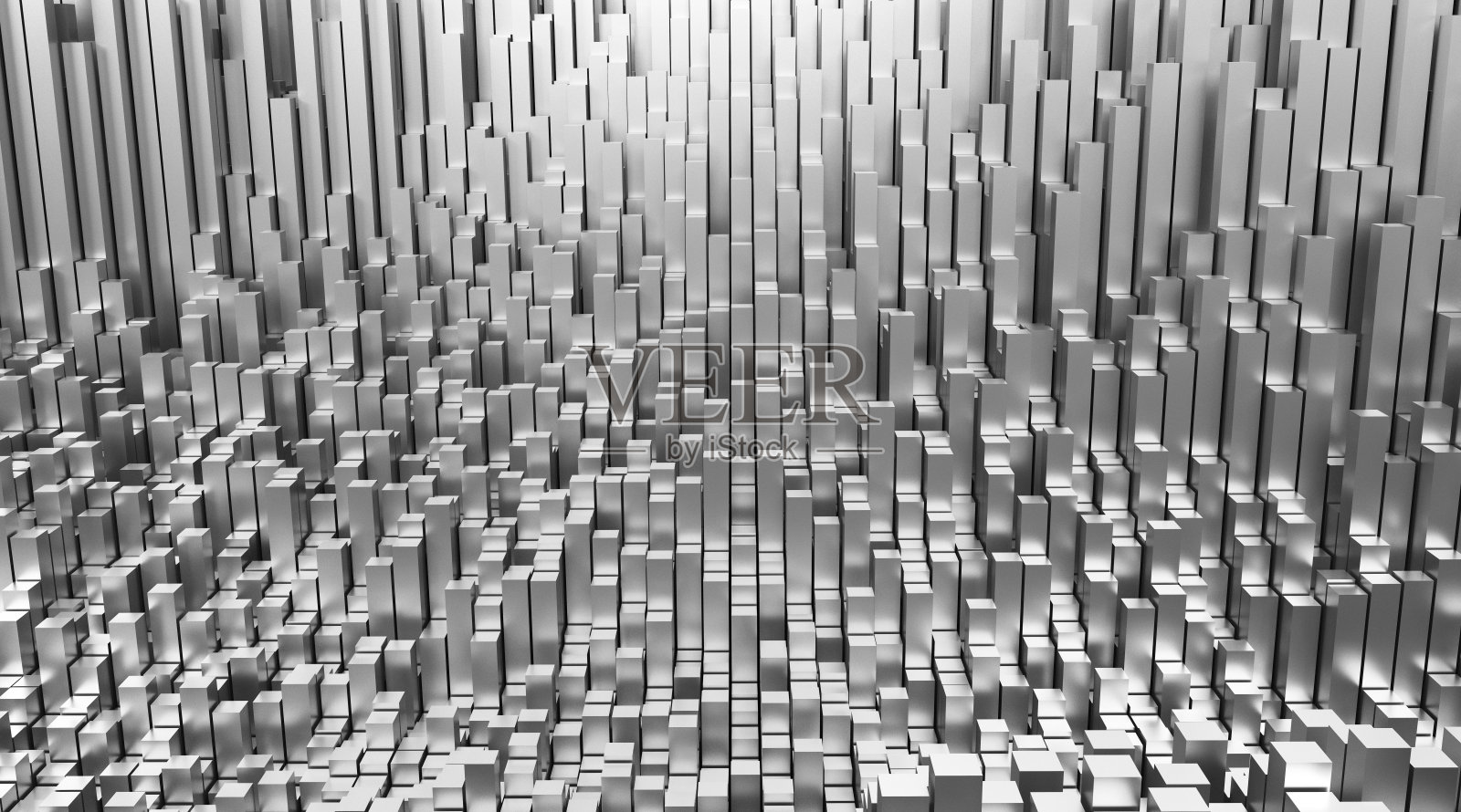 商业财务成功银金属3d插图照片摄影图片