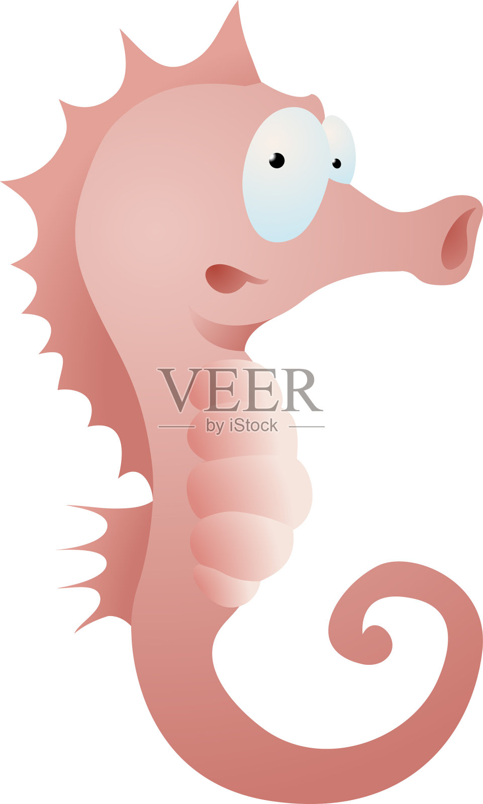 海马插图插画图片素材