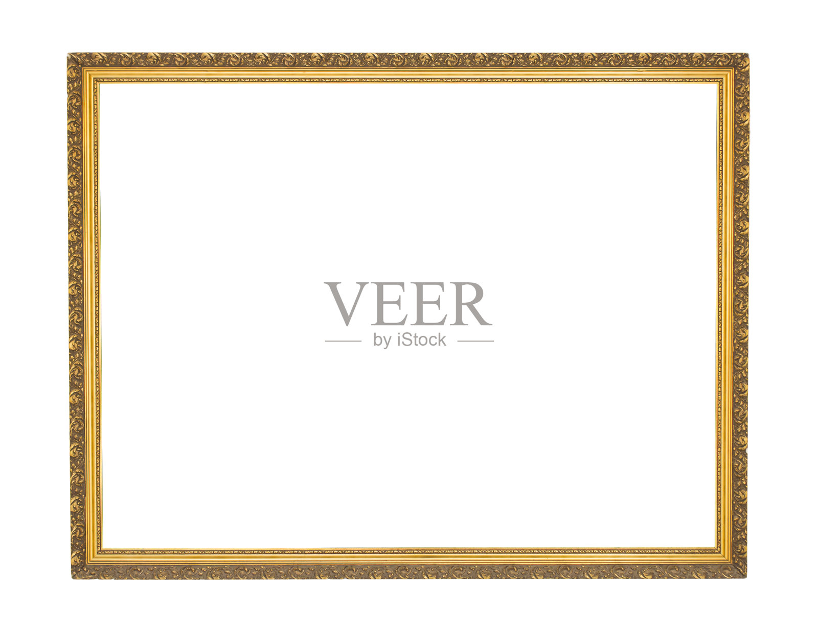 黄金相框照片摄影图片