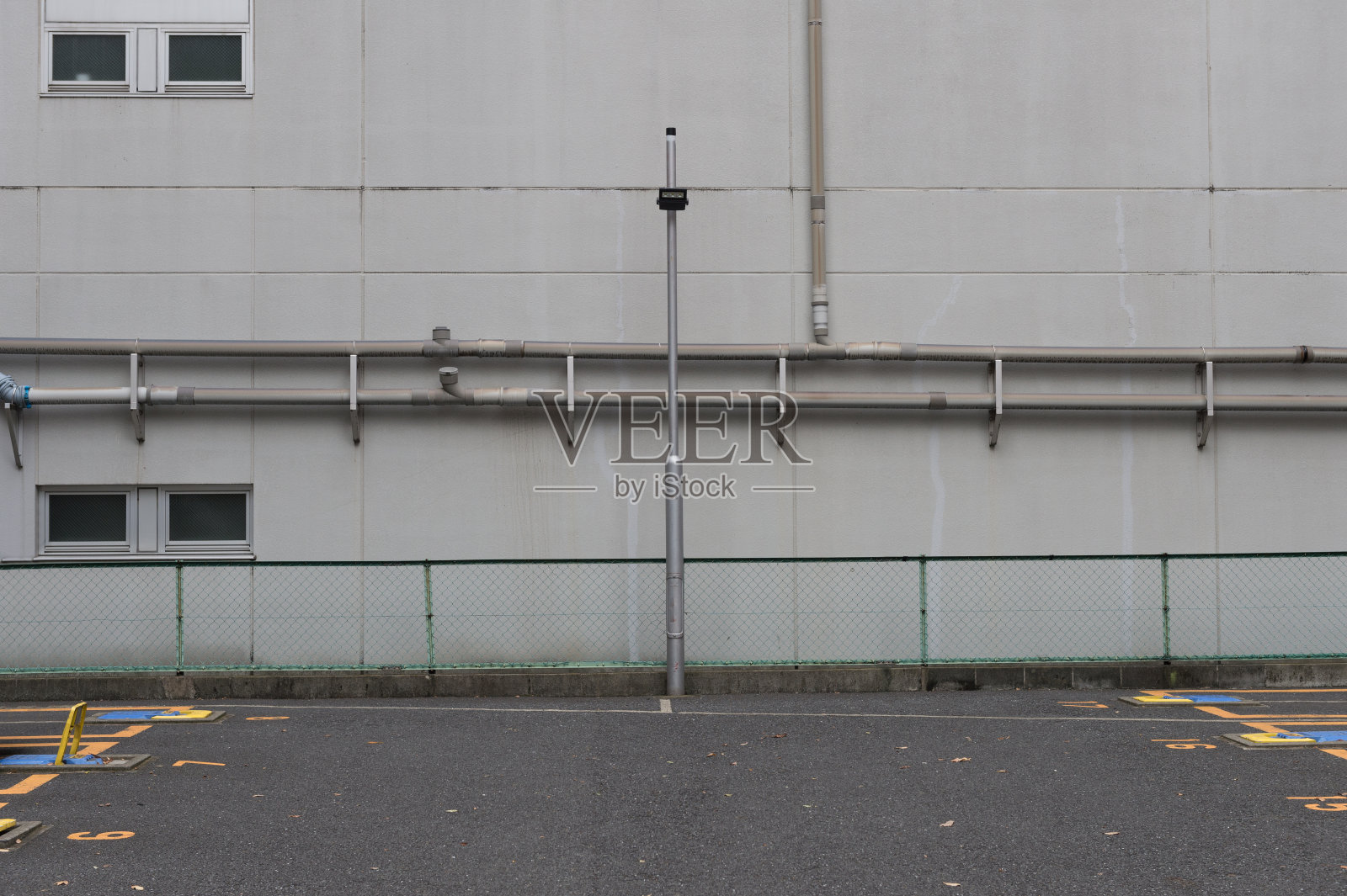 街道墙上的空白大广告牌照片摄影图片