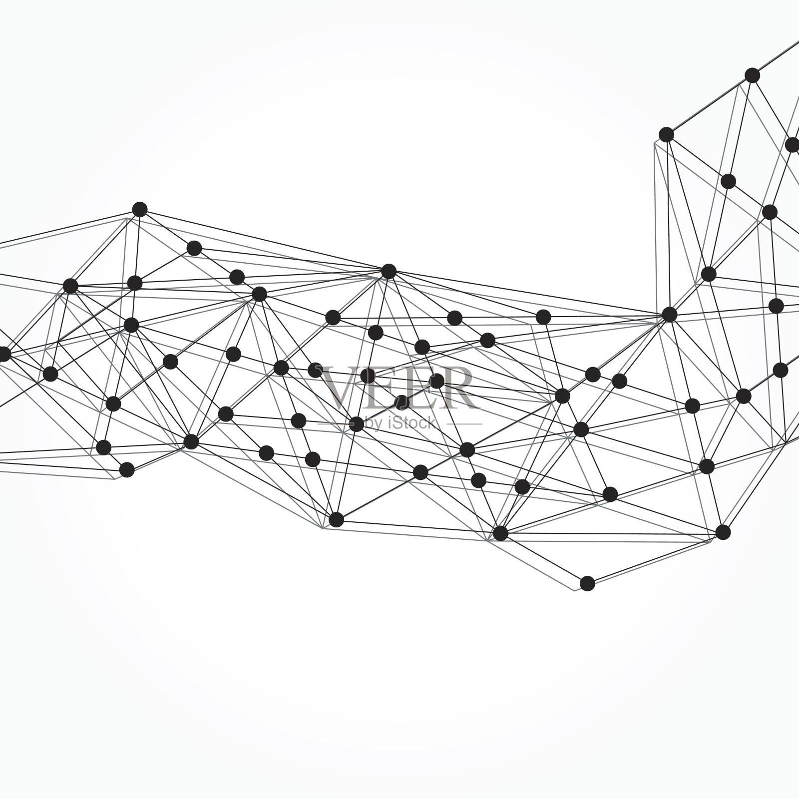 带三角形的矢量抽象背景插画图片素材