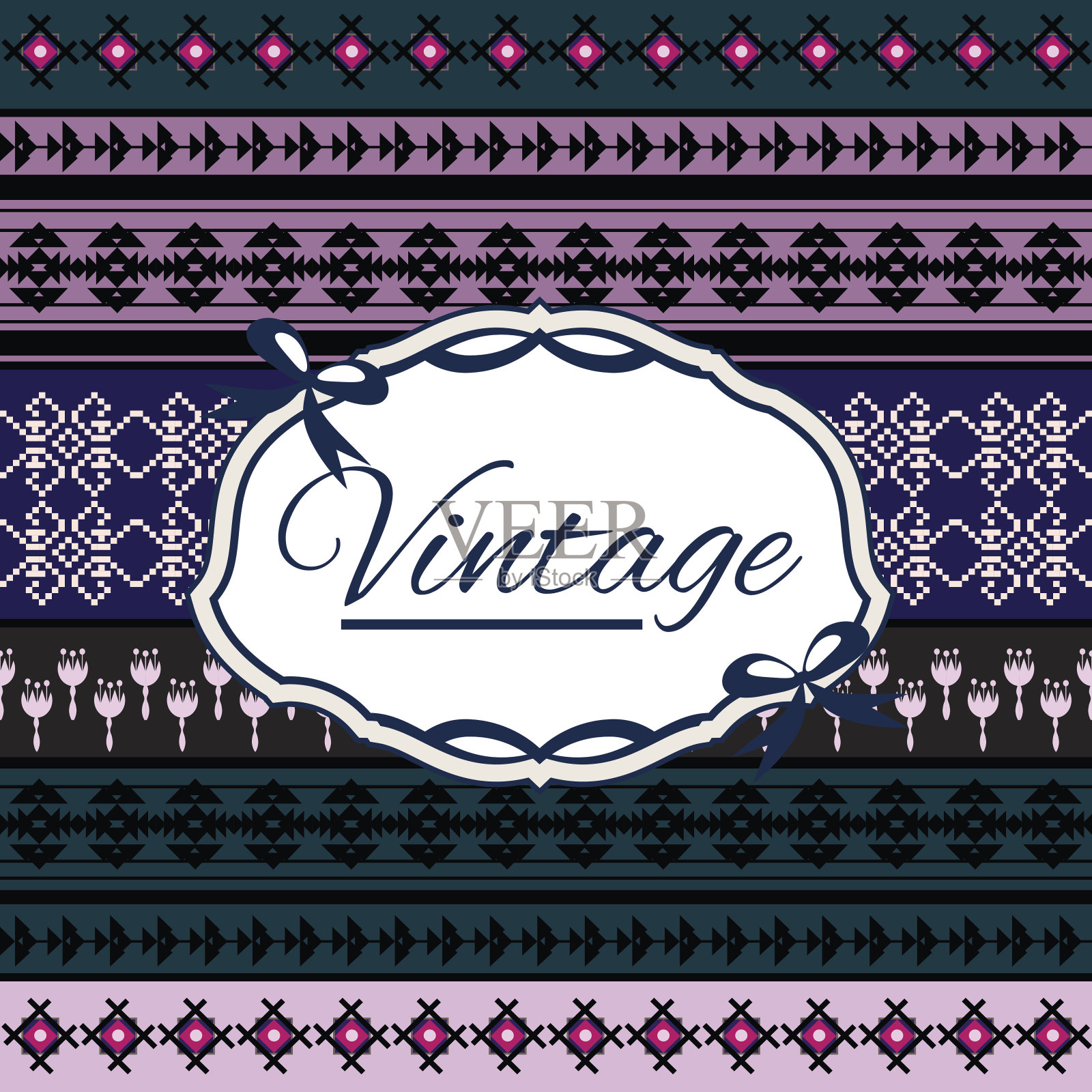 曼荼罗pattern1插画图片素材