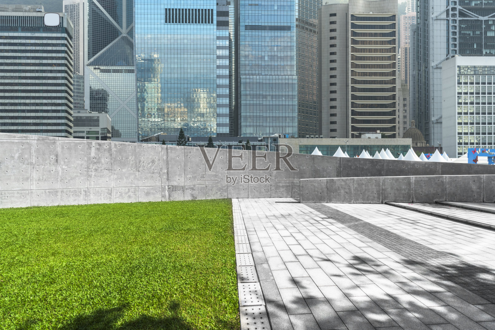 香港的商业区照片摄影图片