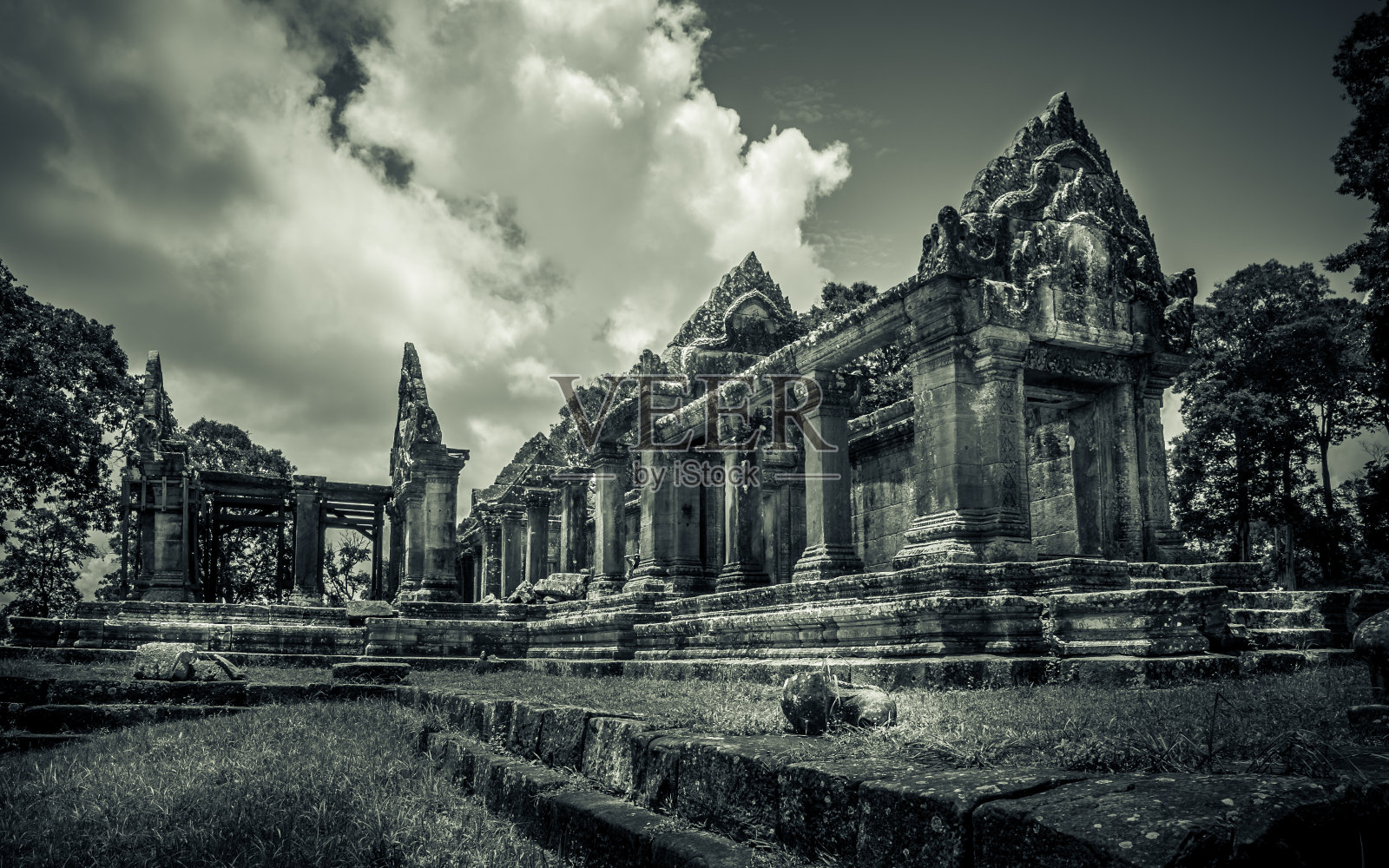 柏威夏寺照片摄影图片