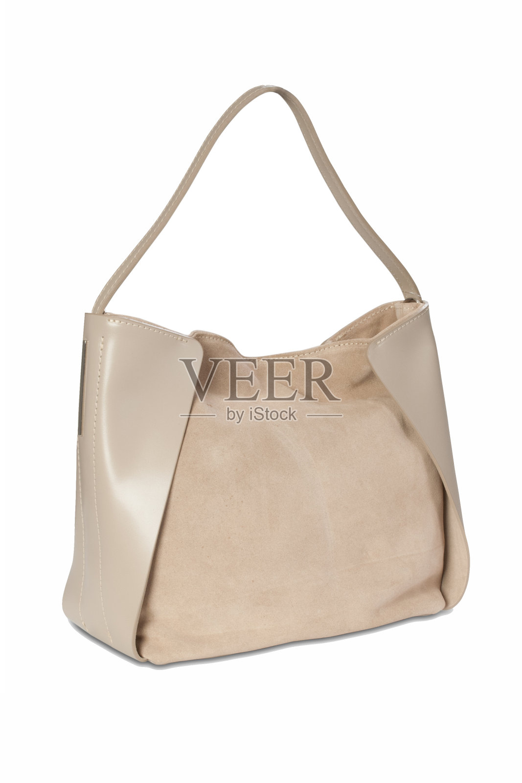 白色背景的女士手提包照片摄影图片