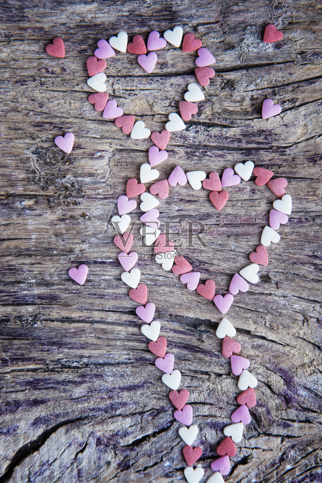 甜蜜的心如花朵照片摄影图片