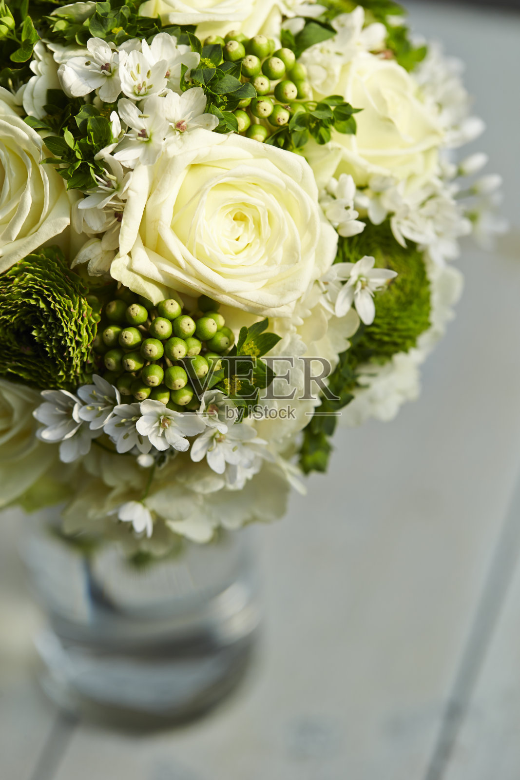 花瓶中的花束照片摄影图片