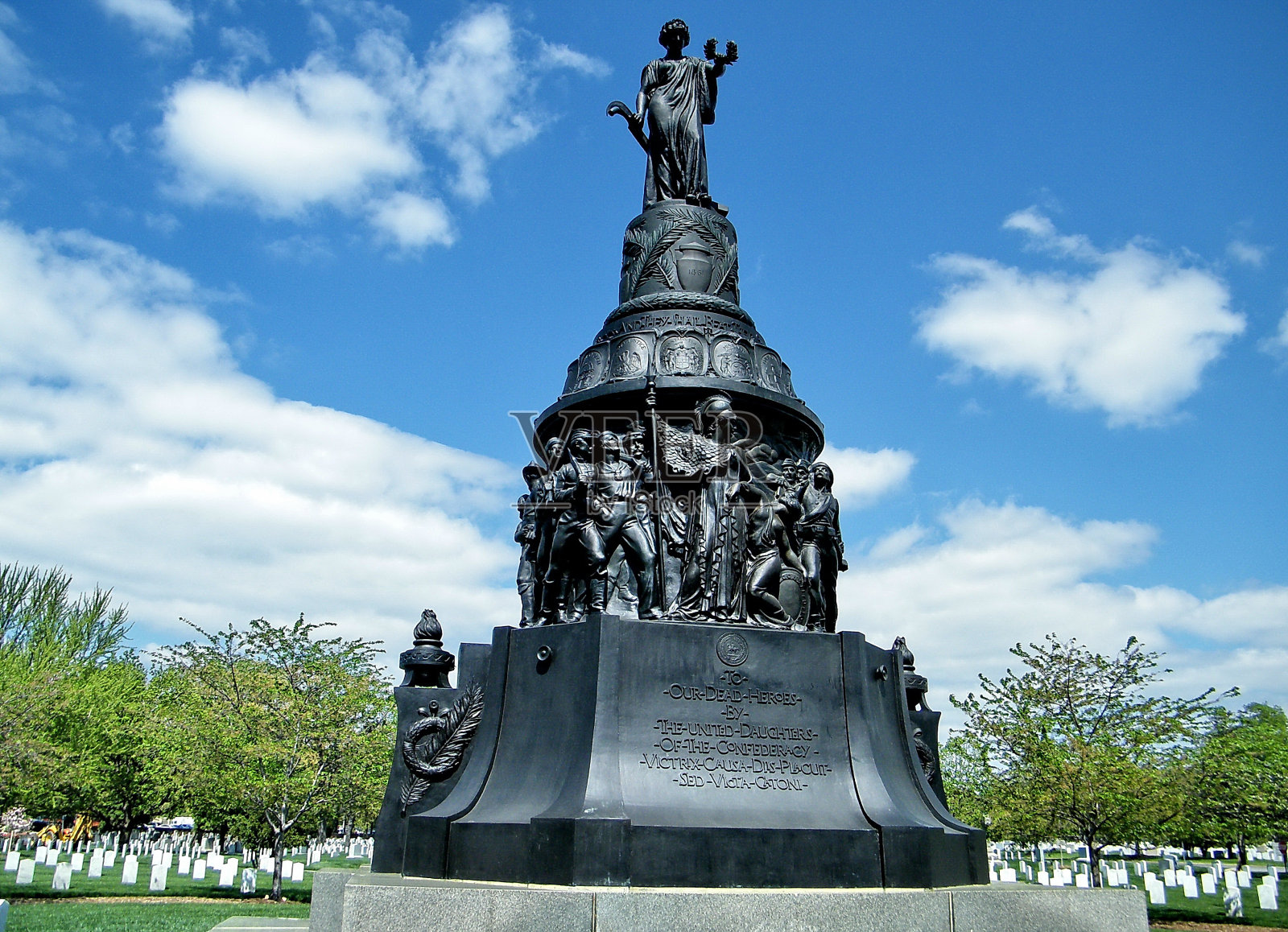 2010年，阿灵顿国家公墓照片摄影图片