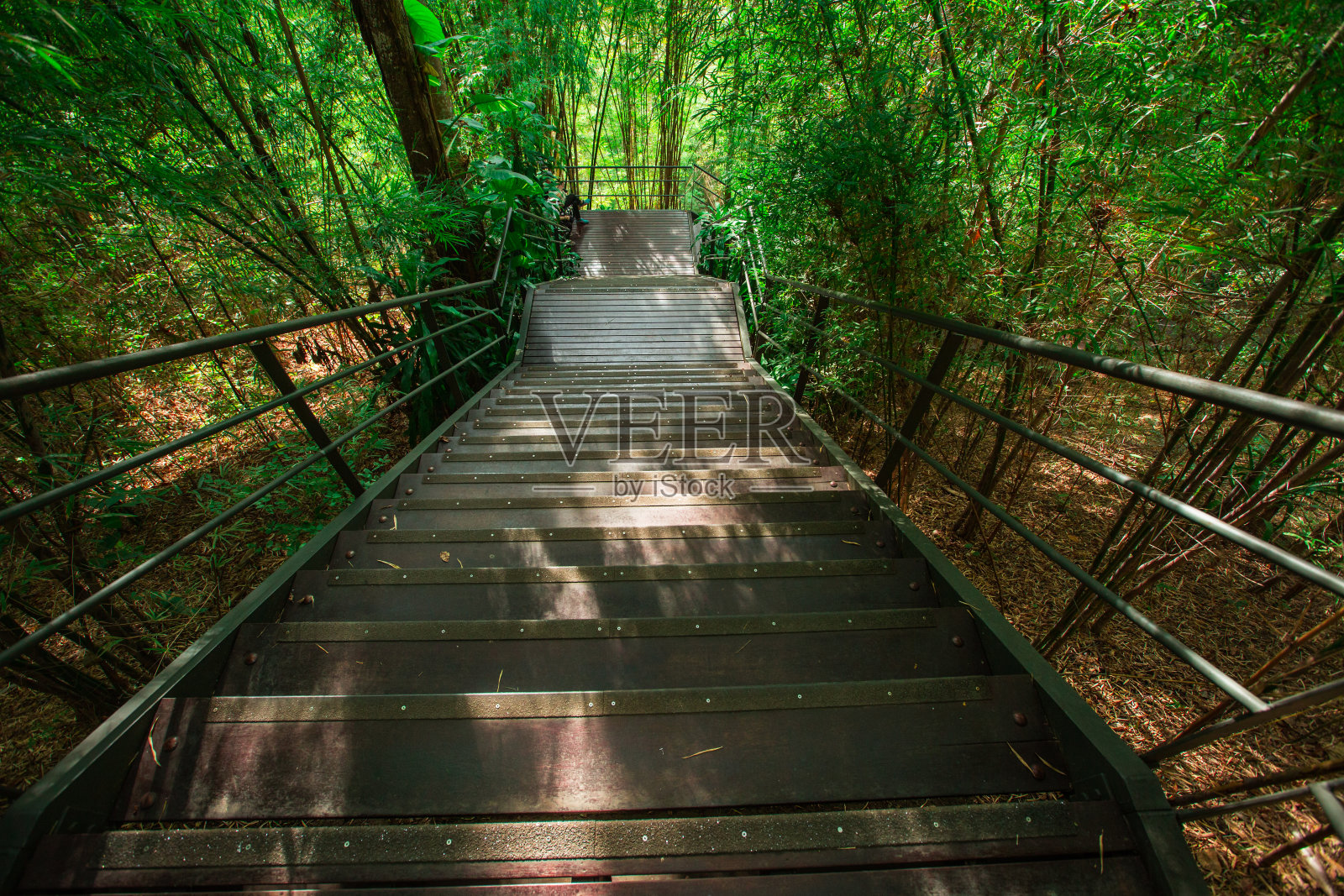 泰国坎布里省通往地狱火的楼梯照片摄影图片