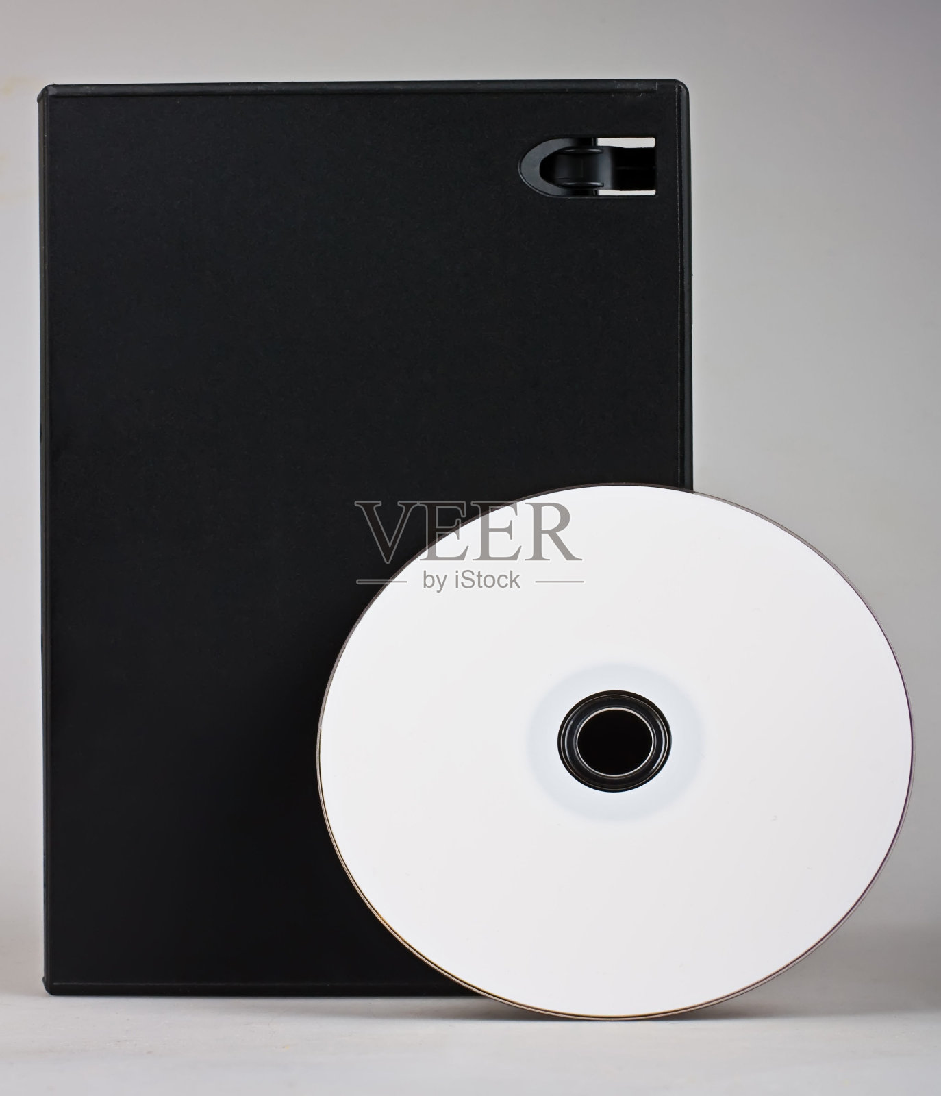 带有灰色背景框的CD DVD光盘照片摄影图片