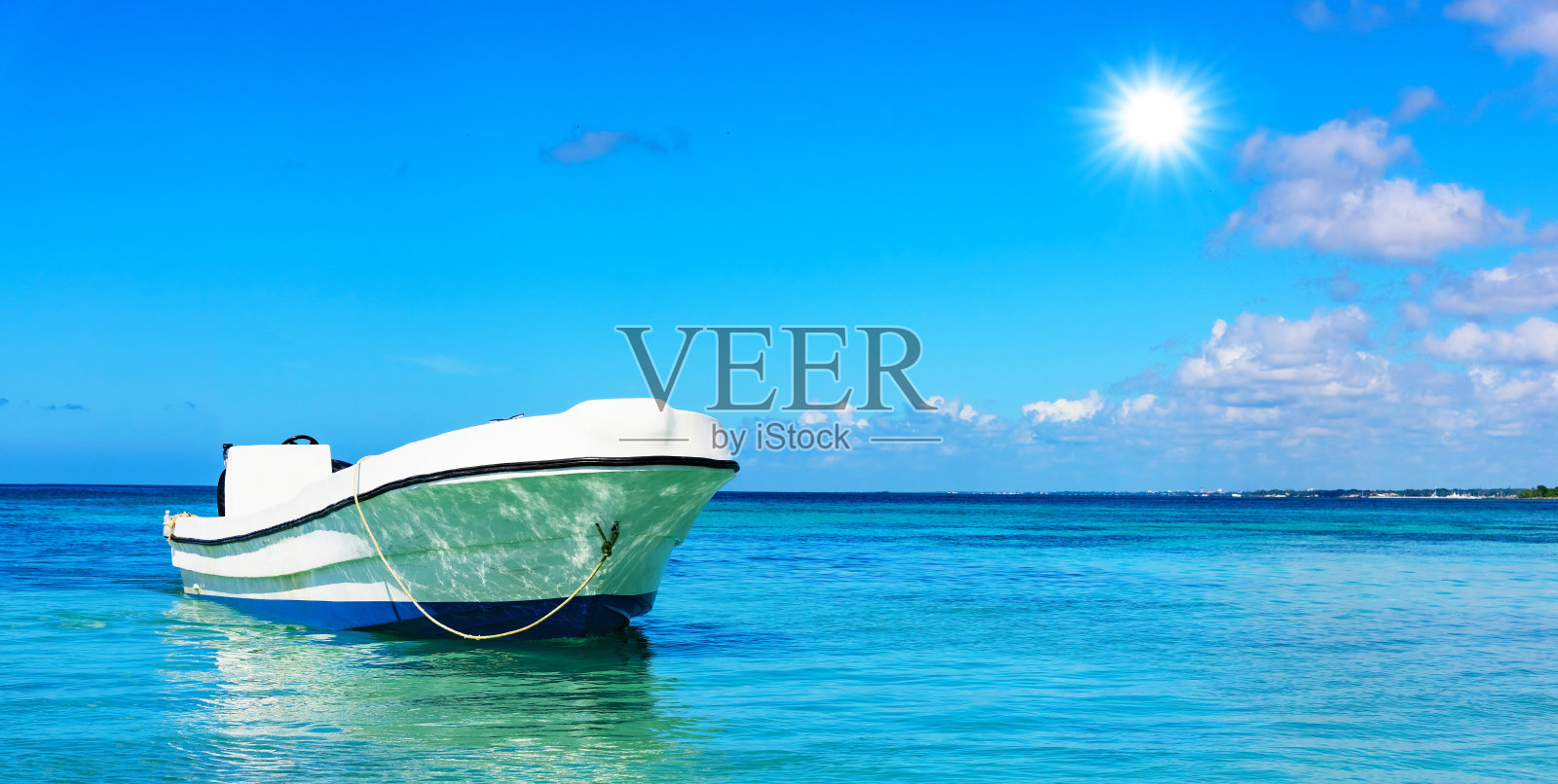 船海海滩照片摄影图片