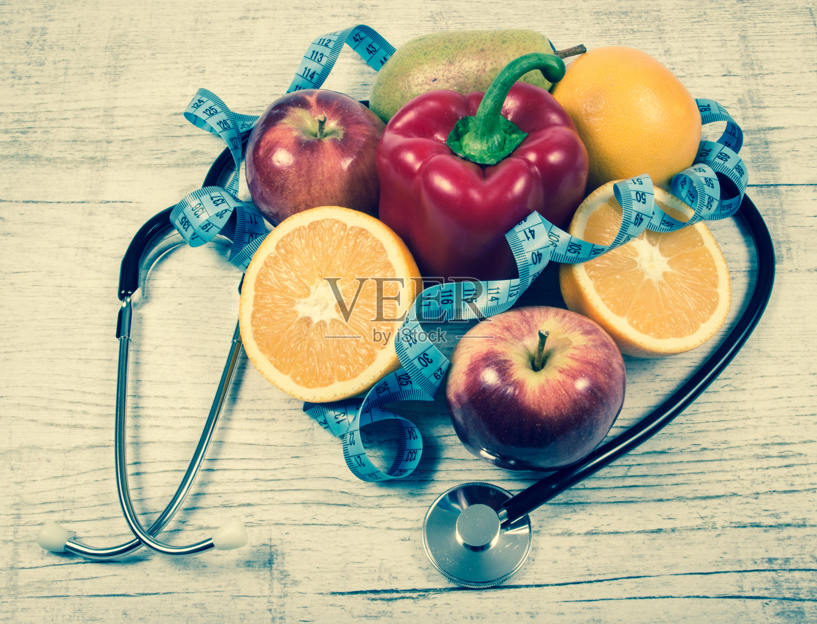 健康饮食，减肥——健康饮食理念。照片摄影图片