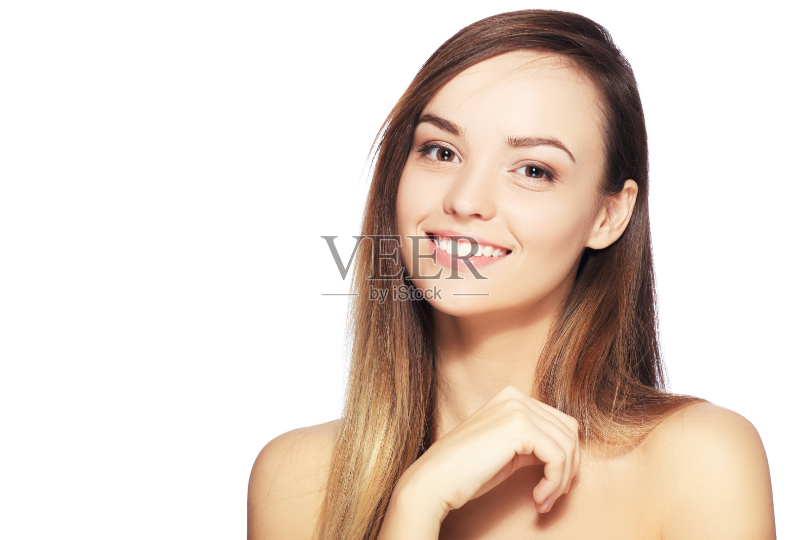 美丽女人的肖像照片摄影图片