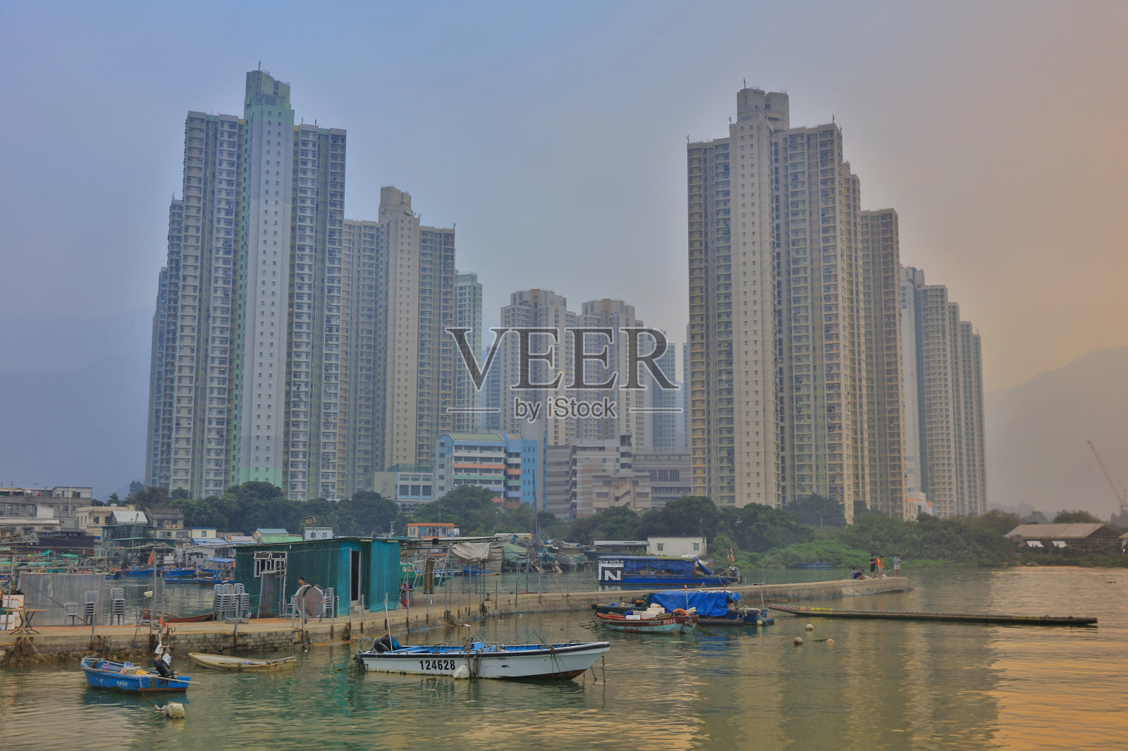 东涌逸东村照片摄影图片