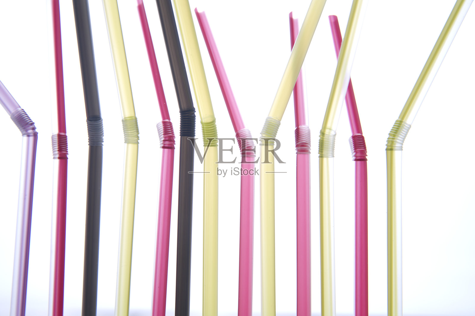 颜色的吸管照片摄影图片