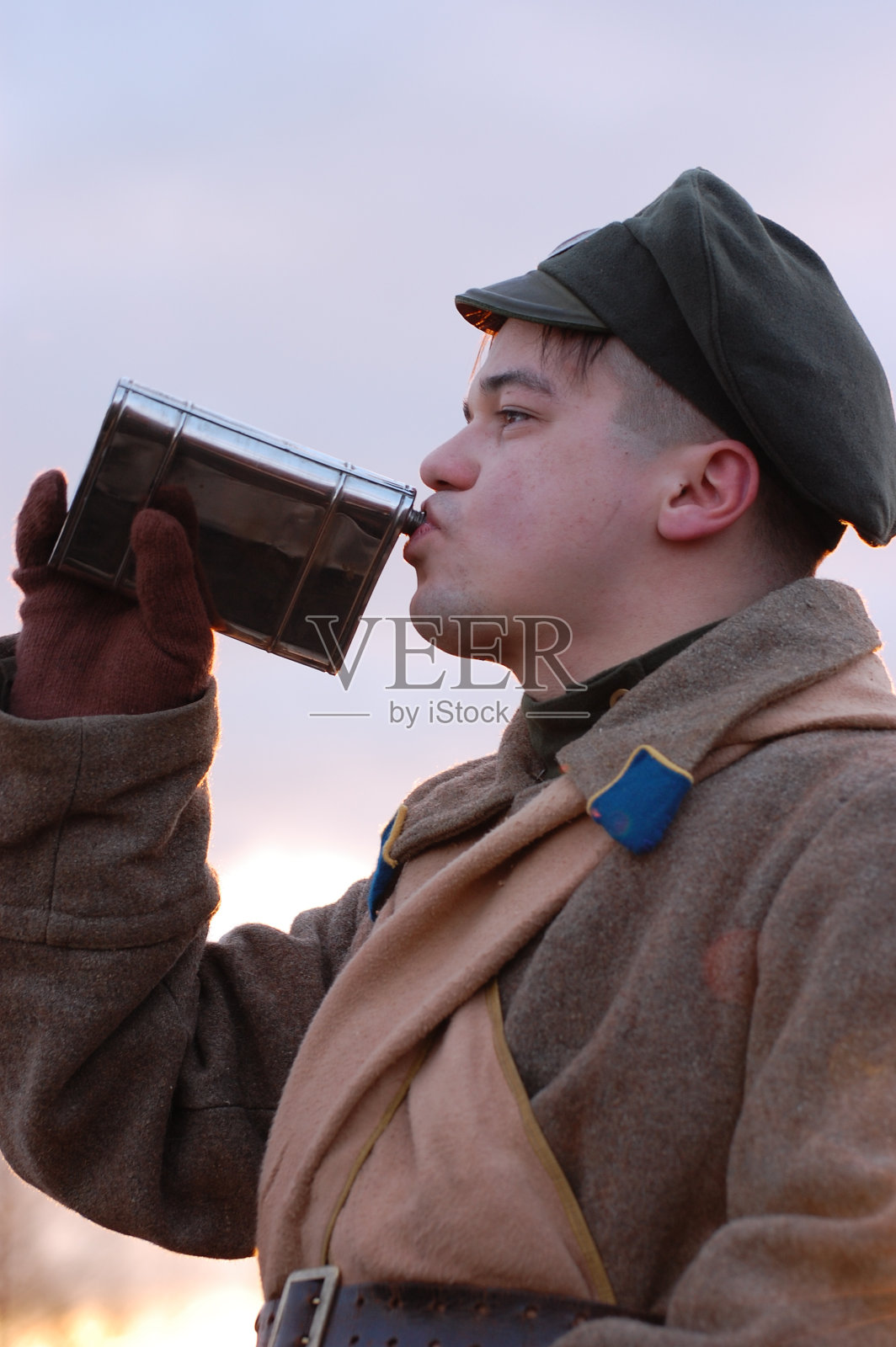 1918年俄罗斯士兵照片摄影图片