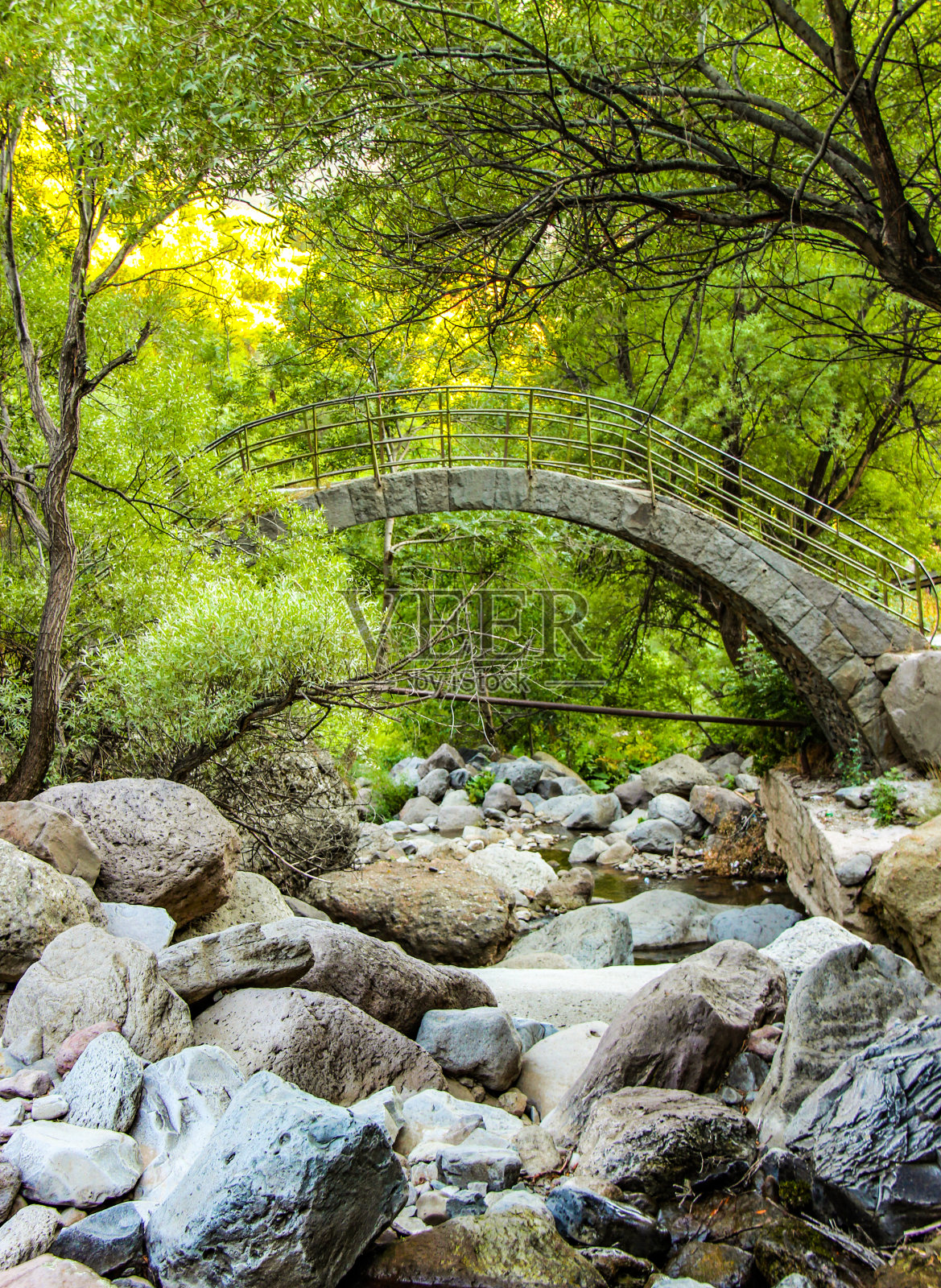 亚美尼亚格哈德修道院桥照片摄影图片
