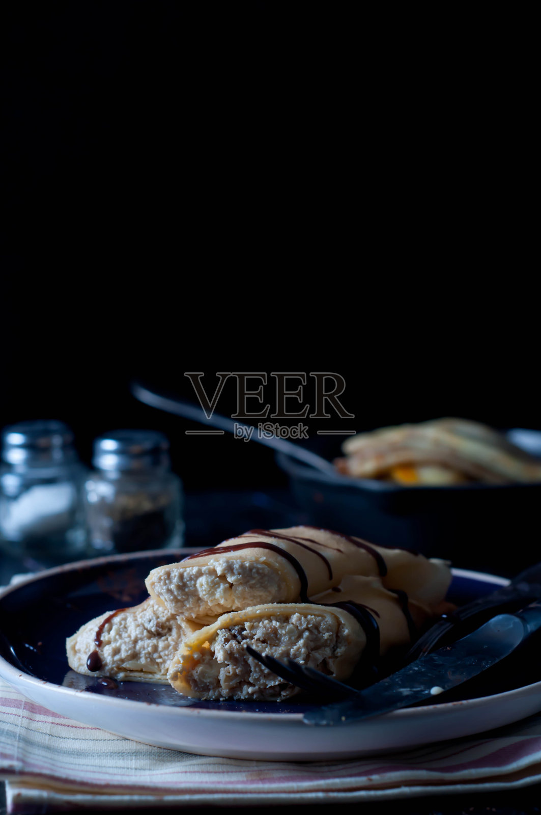 主食酵母煎饼照片摄影图片