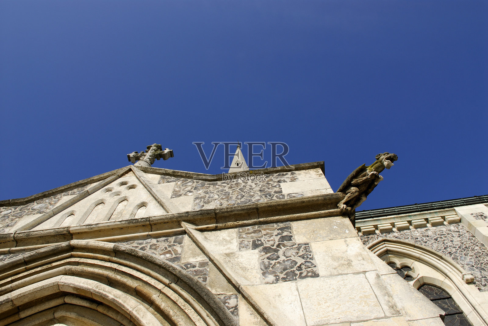 圣奥尔本教会照片摄影图片