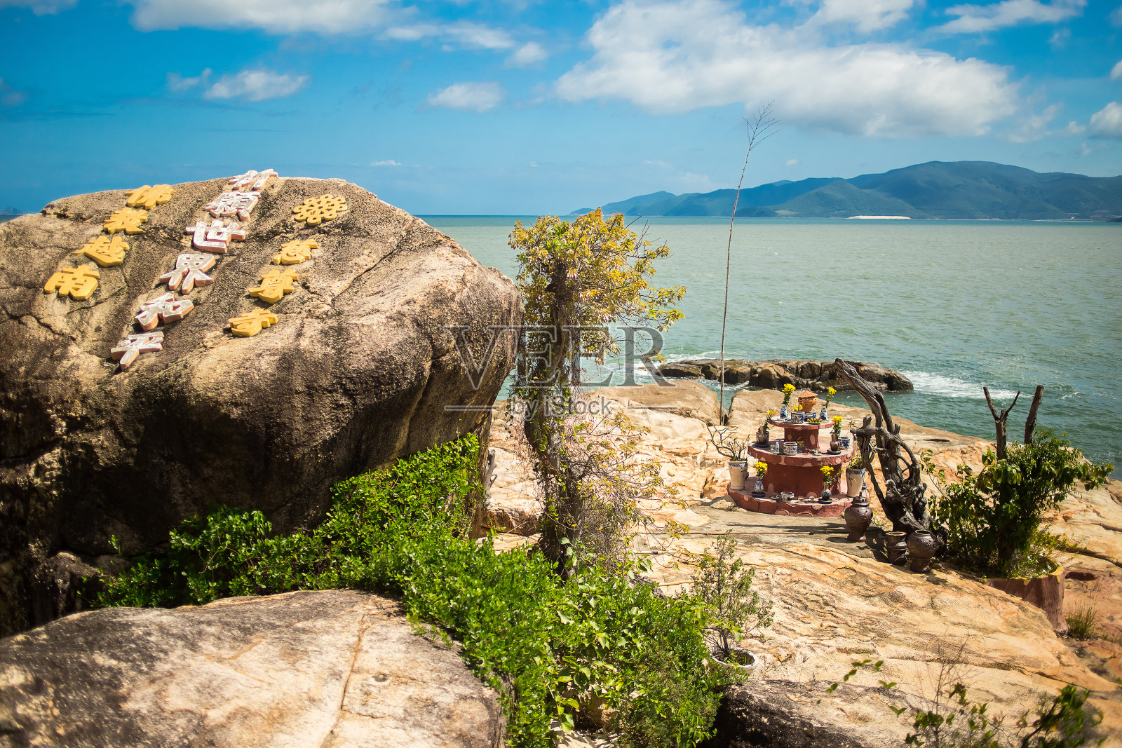 越南芽庄市附近的Hon Do岛照片摄影图片