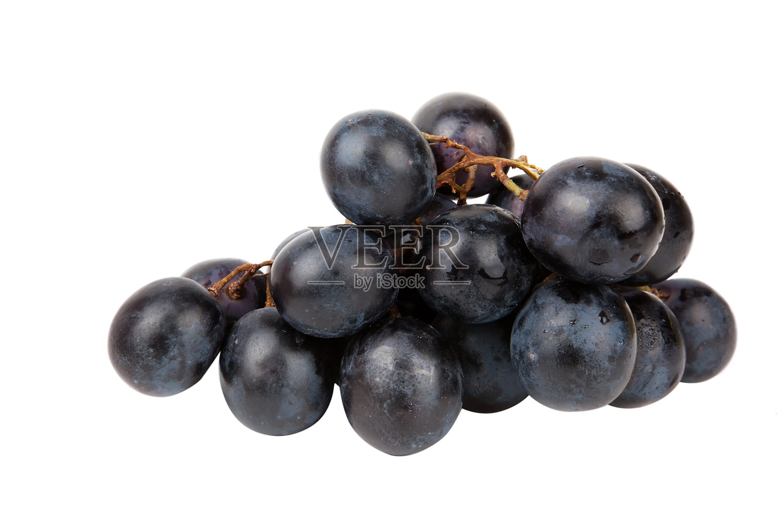 葡萄孤立在白色照片摄影图片