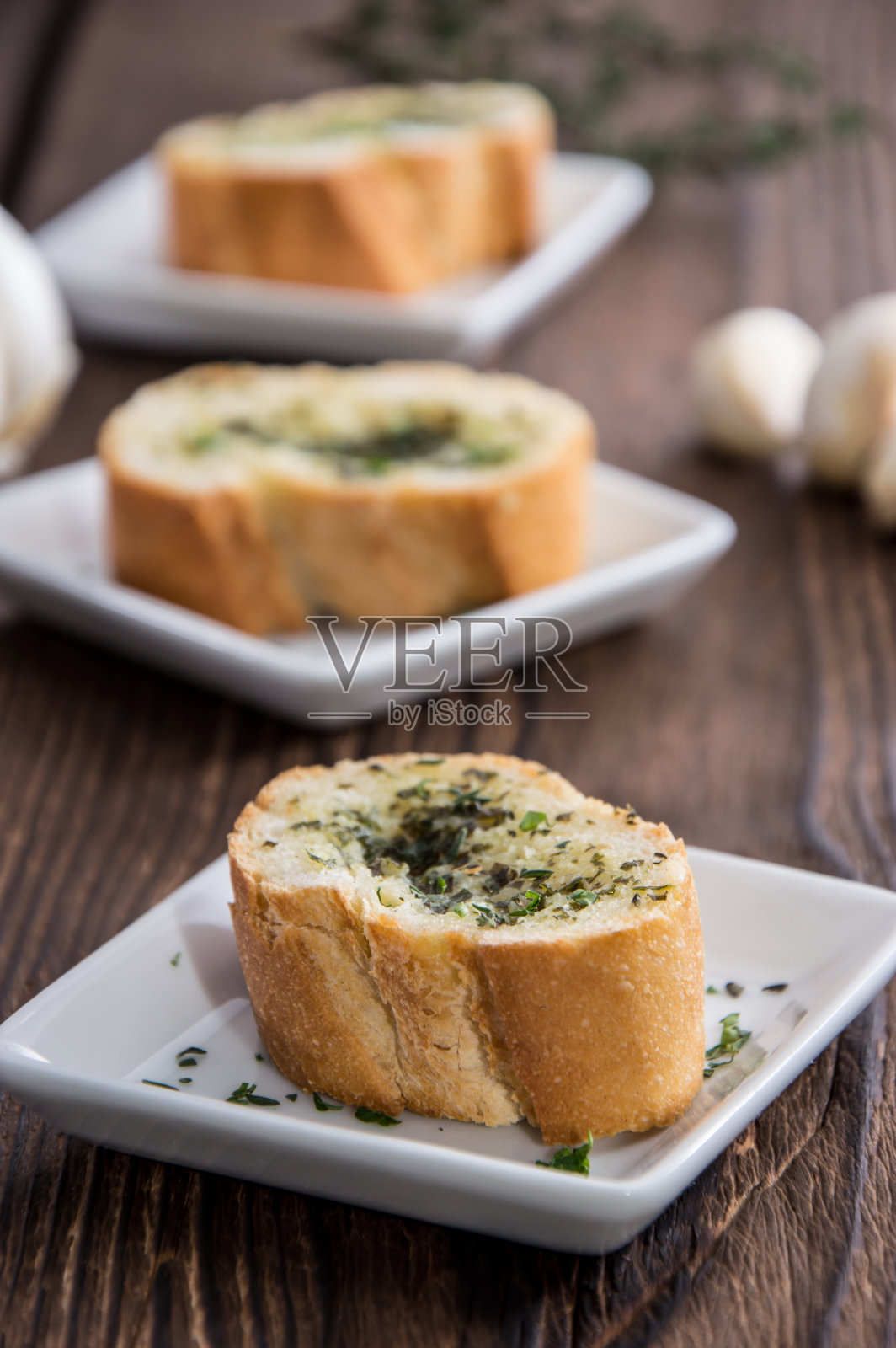 蒜蓉面包照片摄影图片