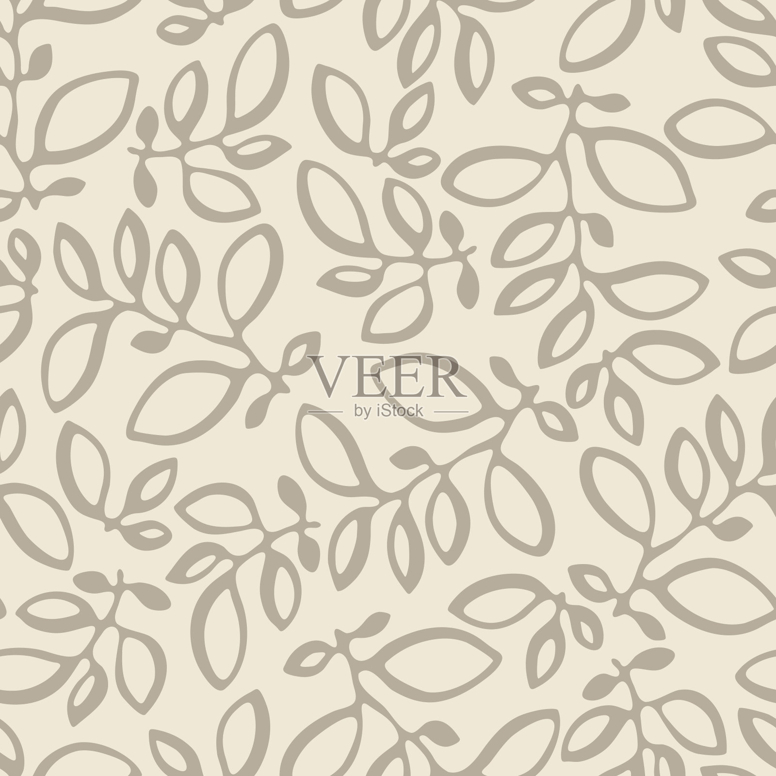 无缝的自然模式插画图片素材