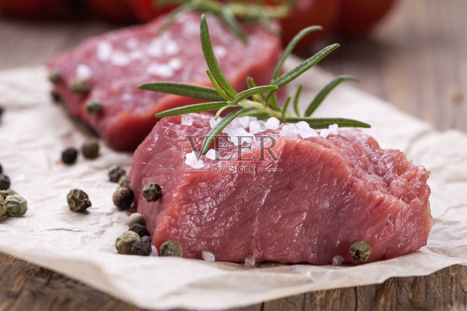 生牛肉照片摄影图片