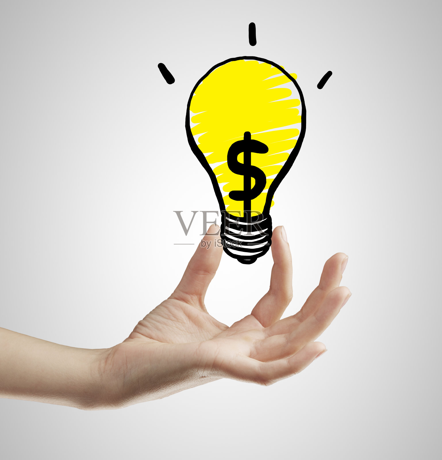 手拿着灯照片摄影图片