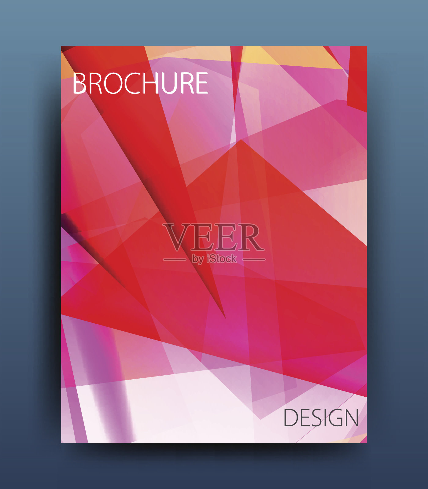 矢量企业传单模板或公司横幅设计插画图片素材