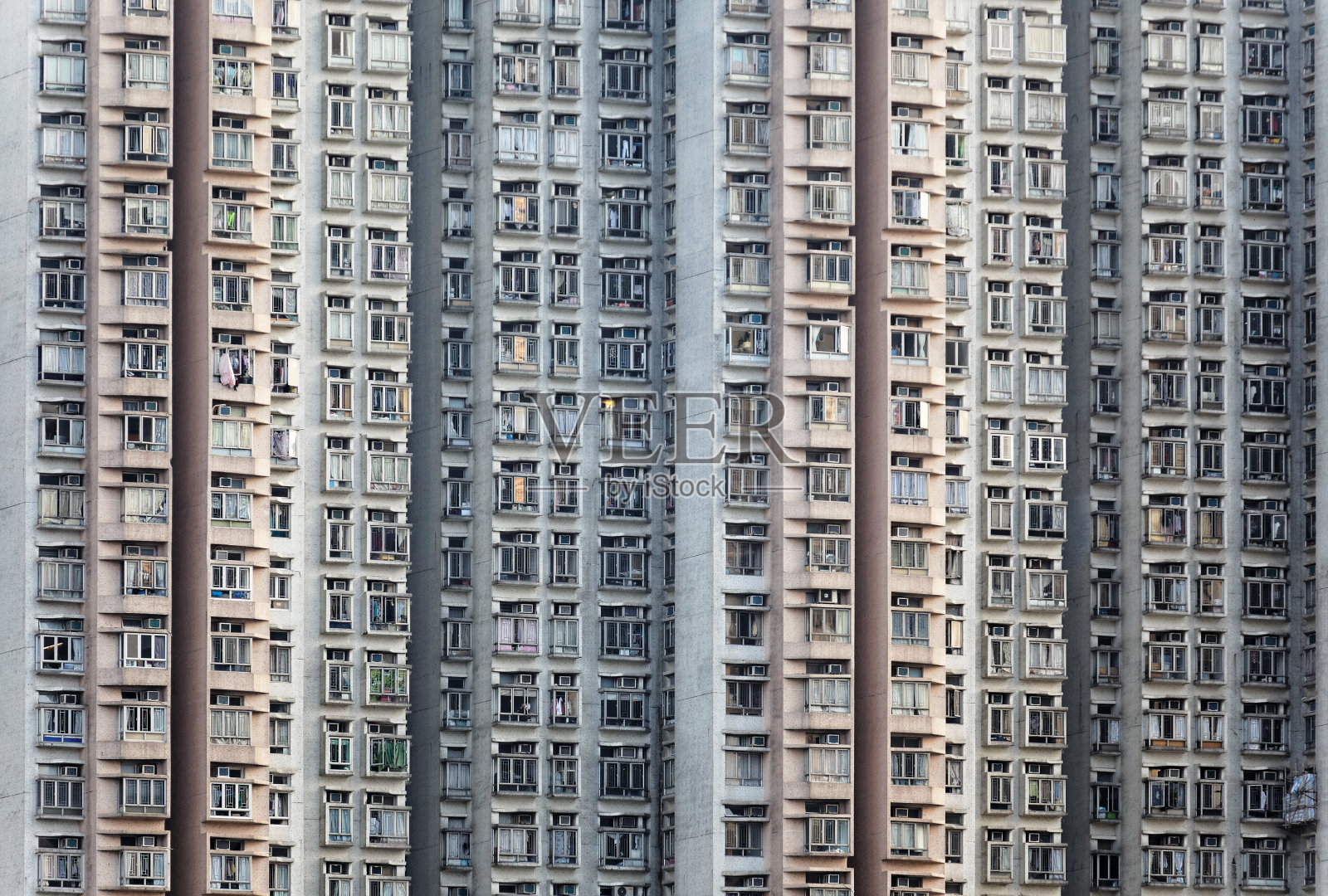 香港的旧公寓照片摄影图片