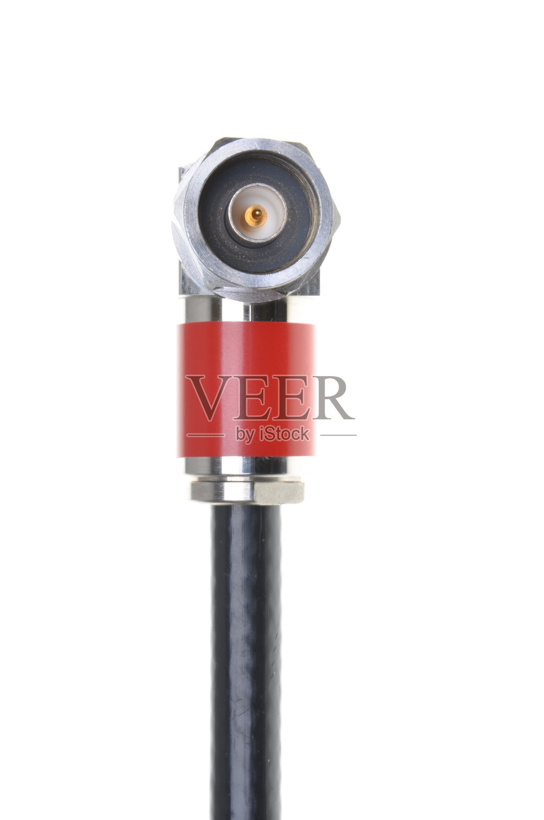 同轴电缆与连接器照片摄影图片