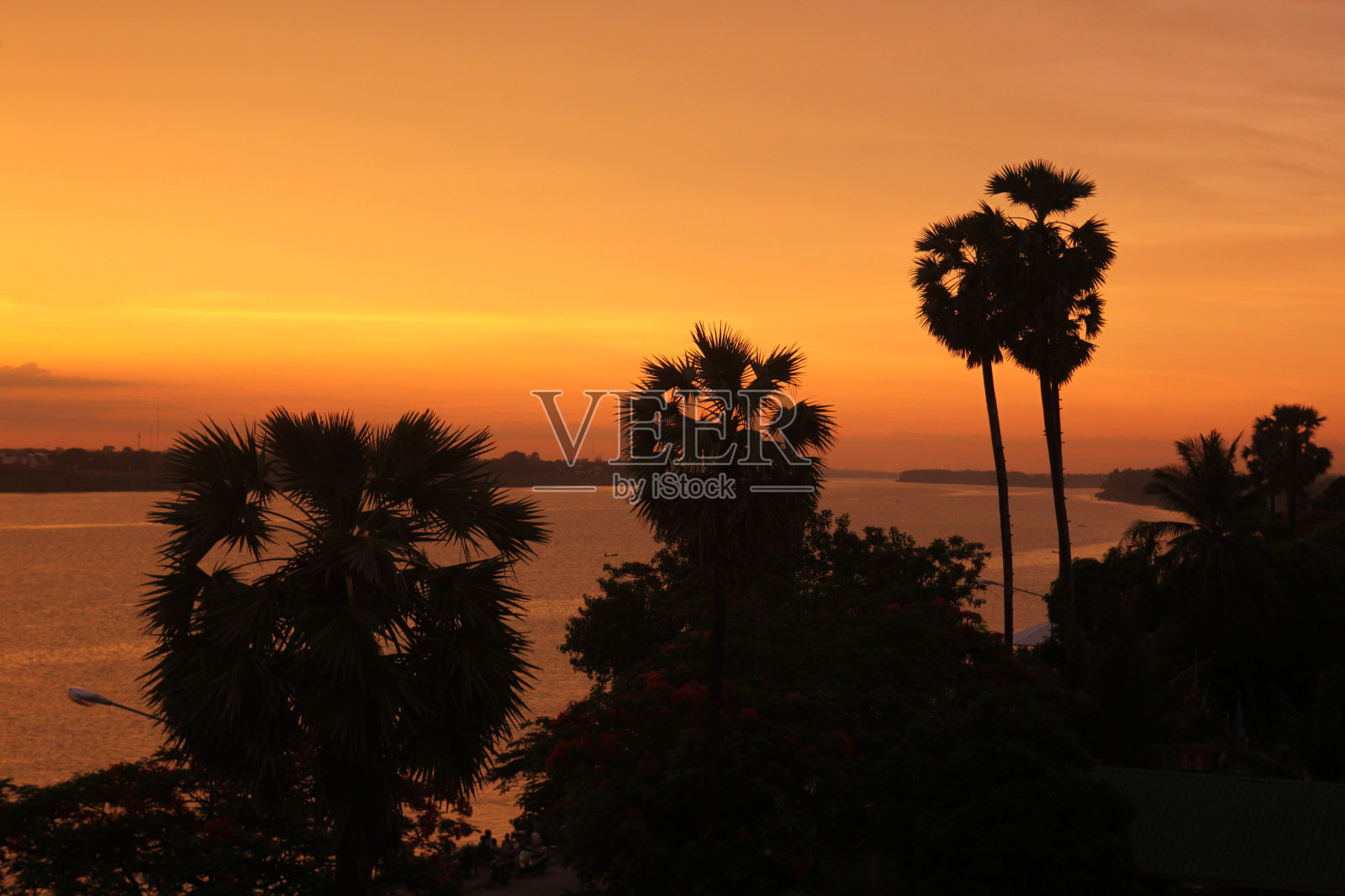 亚洲老塔凯克湄公河照片摄影图片