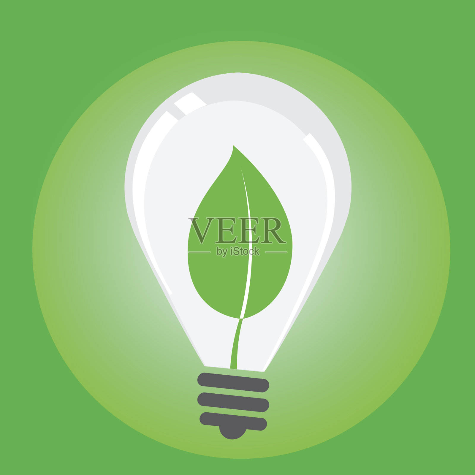 叶子呈淡蓝色插画图片素材