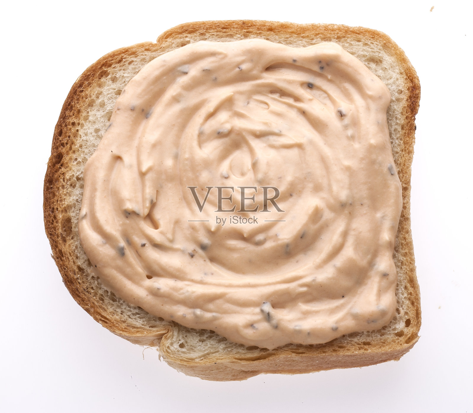 奶油面包片照片摄影图片