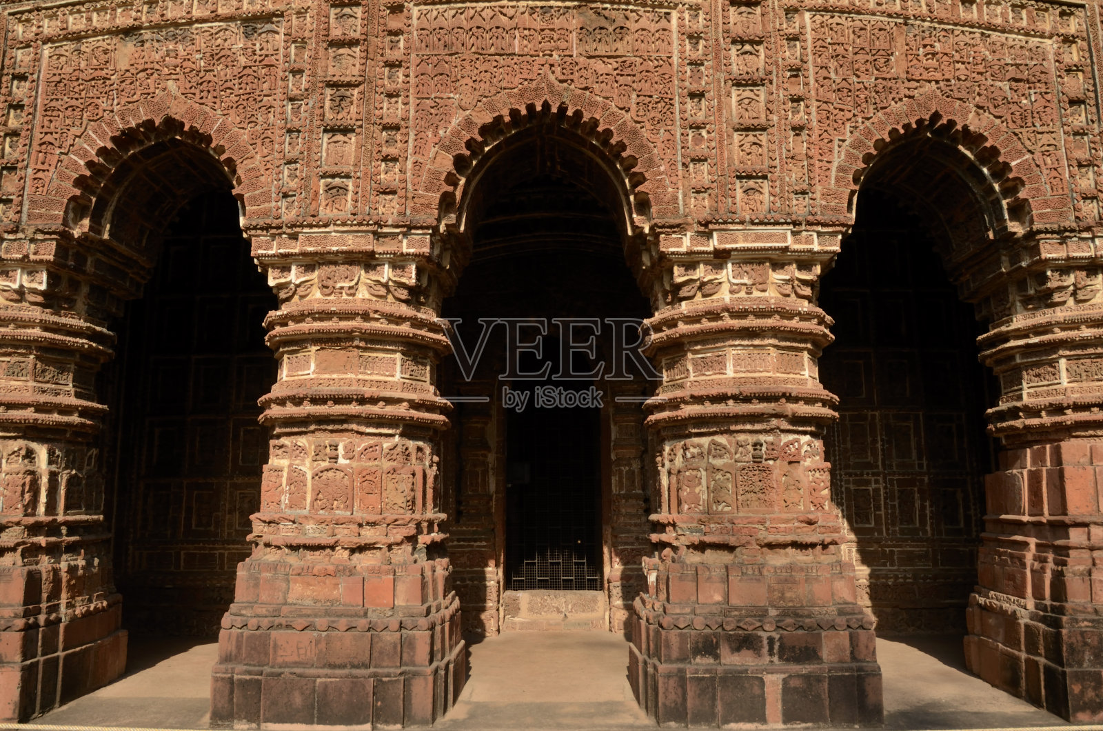 拉斯曼查神庙的拱门照片摄影图片