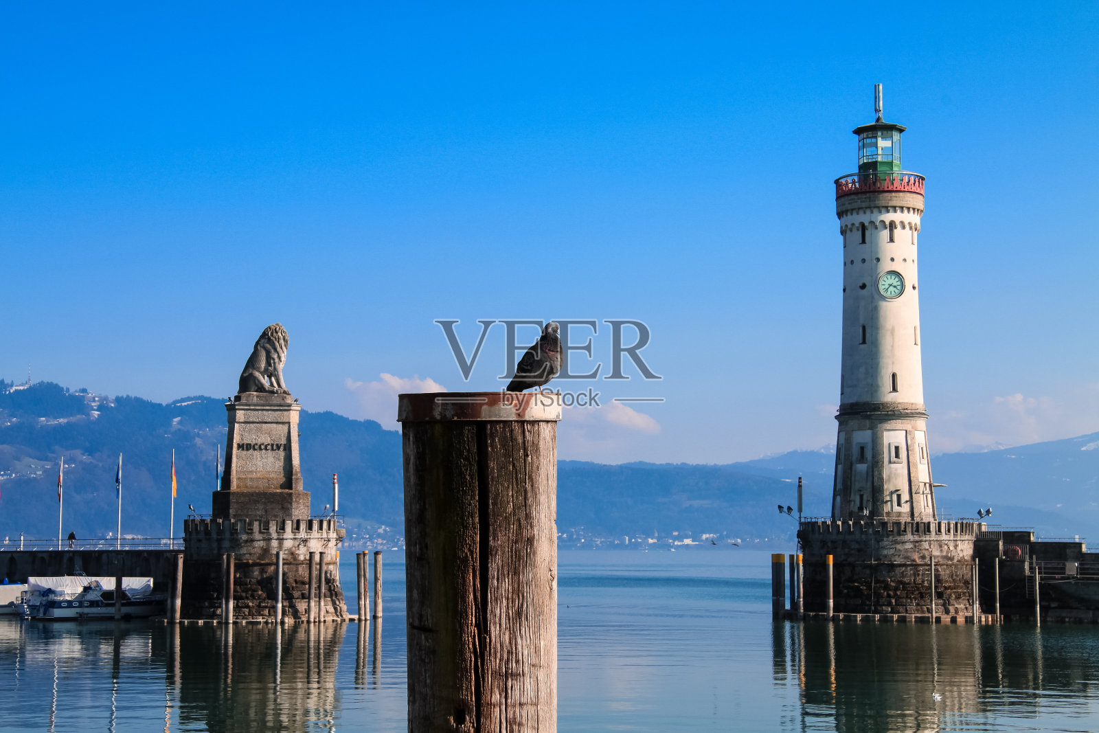 林道市港照片摄影图片