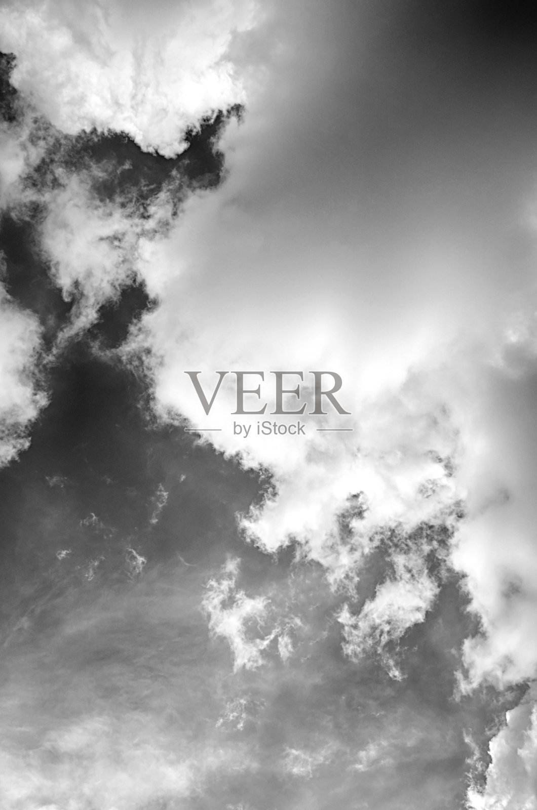 Clowdy被星空照片摄影图片