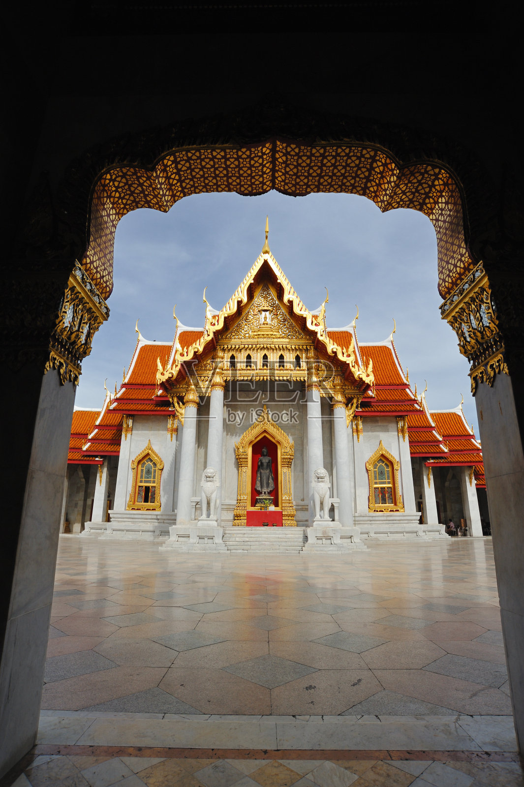 美丽的泰国庙宇，照片摄影图片