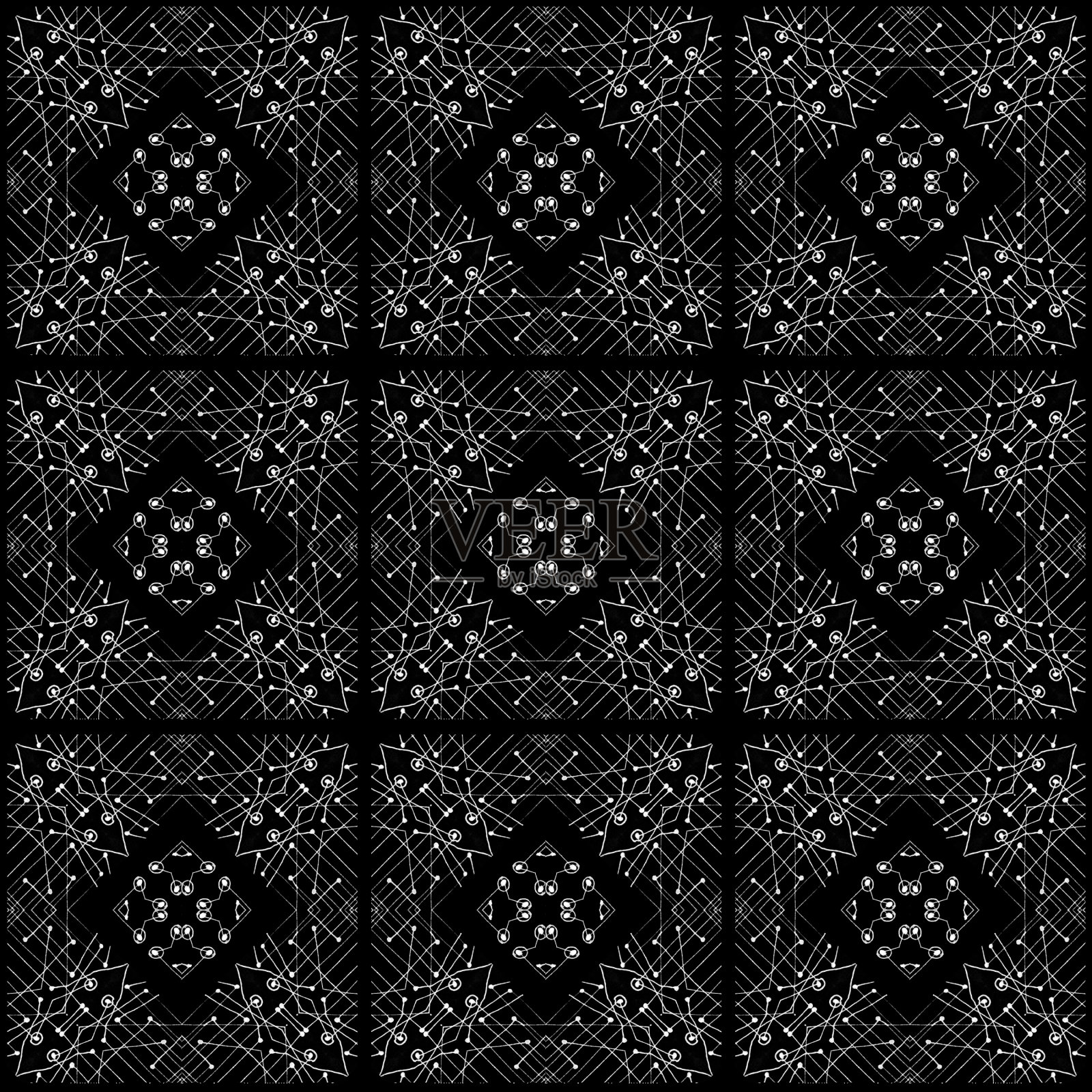 黑白部落图案照片摄影图片