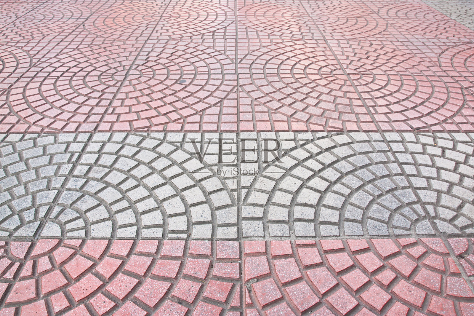 砖石和瓷砖地面，现代图案。照片摄影图片