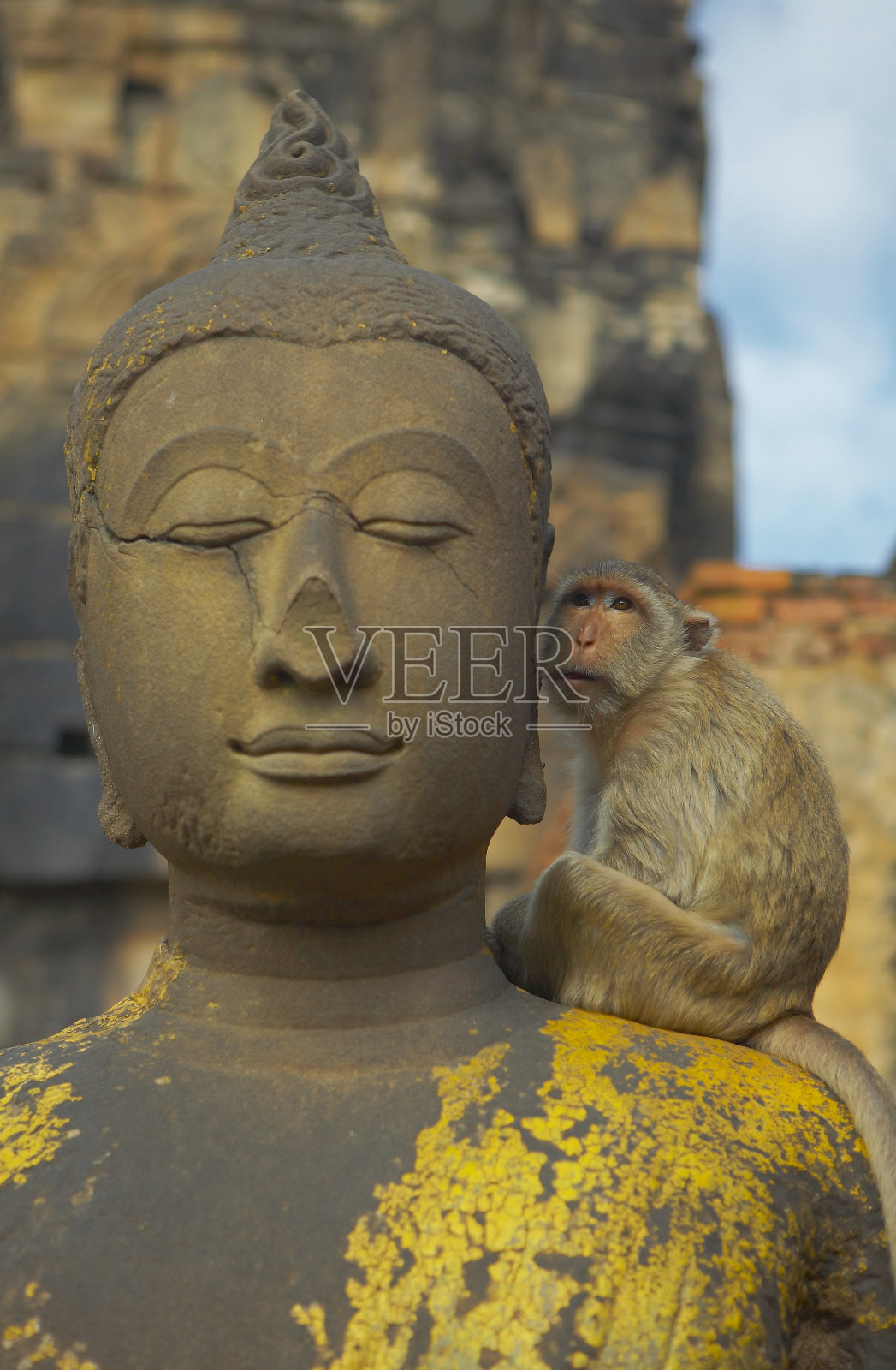 寺庙佛像特写照片摄影图片